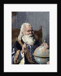 Galileo Galilei (1564-1642). Physicist, Italian mathematician and astronomer. Galileo demonstrating by Anonymous