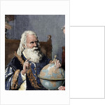 Galileo Galilei (1564-1642). Physicist, Italian mathematician and astronomer. Galileo demonstrating by Anonymous