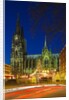 Cologne cathedral (Dom) at christmas by Anonymous