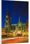 Cologne cathedral (Dom) at christmas by Anonymous