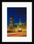 Cologne cathedral (Dom) at christmas by Anonymous