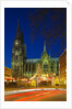 Cologne cathedral (Dom) at christmas by Anonymous