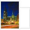 Cologne cathedral (Dom) at christmas by Anonymous