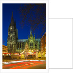 Cologne cathedral (Dom) at christmas by Anonymous