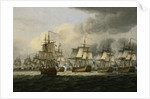 The Battle of Doggerbank, 5 August 1781 by Thomas Luny