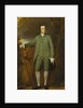 Portrait of George Morewood, standing full length, in a Green Coat, Waistcoat and Breeches by George Romney