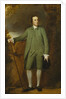 Portrait of George Morewood, standing full length, in a Green Coat, Waistcoat and Breeches by George Romney