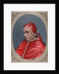 Gregory XII. Pope between 1406 and 1415. Engraving by Anonymous