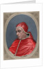 Gregory XII. Pope between 1406 and 1415. Engraving by Anonymous