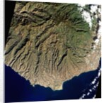 Satellite view of Gran Canaria, in the Canary Islands by Anonymous