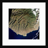 Satellite view of Gran Canaria, in the Canary Islands by Anonymous