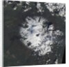 Satellite View of Mount Etna by Anonymous