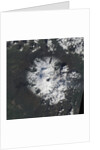 Satellite View of Mount Etna by Anonymous