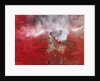 Pole Creek Fire Burning in the Oregon Cascades by Anonymous