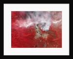 Pole Creek Fire Burning in the Oregon Cascades by Anonymous