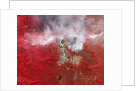 Pole Creek Fire Burning in the Oregon Cascades by Anonymous