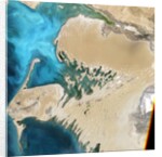 Dardzha Peninsula in the Caspian Sea, Turkemnistan by Anonymous