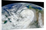 Satellite View of Hurricane Sandy by Anonymous
