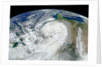 Satellite View of Hurricane Sandy by Anonymous