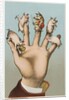 Five pigs on five fingers by Anonymous