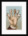 Five pigs on five fingers by Anonymous