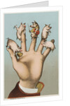 Five pigs on five fingers by Anonymous
