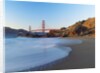 View of Baker Beach and Golden Gate Bridge, San Francisco, California, USA by Anonymous