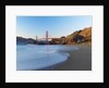 View of Baker Beach and Golden Gate Bridge, San Francisco, California, USA by Anonymous