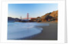 View of Baker Beach and Golden Gate Bridge, San Francisco, California, USA by Anonymous
