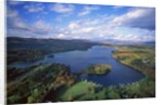Aerial view of river and forest, Pittsfield, Massachusetts, USA by Anonymous