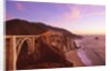Bridge over ocean cliff, Big Sur, California, USA by Anonymous