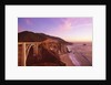 Bridge over ocean cliff, Big Sur, California, USA by Anonymous