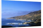 View of coastline at Whale Peak, Big Sur, California, USA by Anonymous