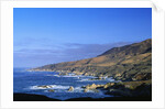 View of coastline at Whale Peak, Big Sur, California, USA by Anonymous
