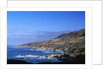 View of coastline at Whale Peak, Big Sur, California, USA by Anonymous