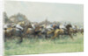 The Derby, Tattenham Corner by Gilbert Holiday