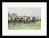 The Derby, Tattenham Corner by Gilbert Holiday