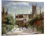 The Vicars' Close, Wells Cathedral by Sir David Murray