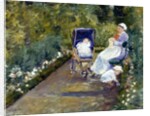 Children in a Garden (The Nurse) by Mary Cassatt