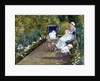 Children in a Garden (The Nurse) by Mary Cassatt