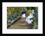 Children in a Garden (The Nurse) by Mary Cassatt