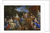 Louis XIV and the Royal Family as Divinities on Mt. Olympus by Jean Nocret