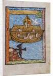 Manuscript illumination of Noah's Ark by Anonymous