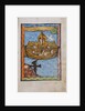Manuscript illumination of Noah's Ark by Anonymous