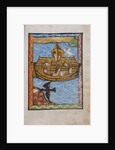 Manuscript illumination of Noah's Ark by Anonymous