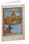 Manuscript illumination of Noah's Ark by Anonymous