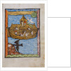 Manuscript illumination of Noah's Ark by Anonymous
