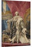Tapestry of King Louis XV by Pierre François Cozette