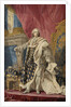 Tapestry of King Louis XV by Pierre François Cozette