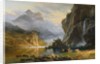 Indians Spearfishing by Albert Bierstadt